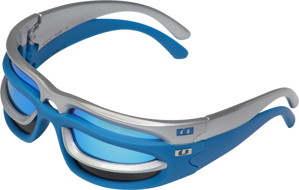 TWIN - Silver/Blue