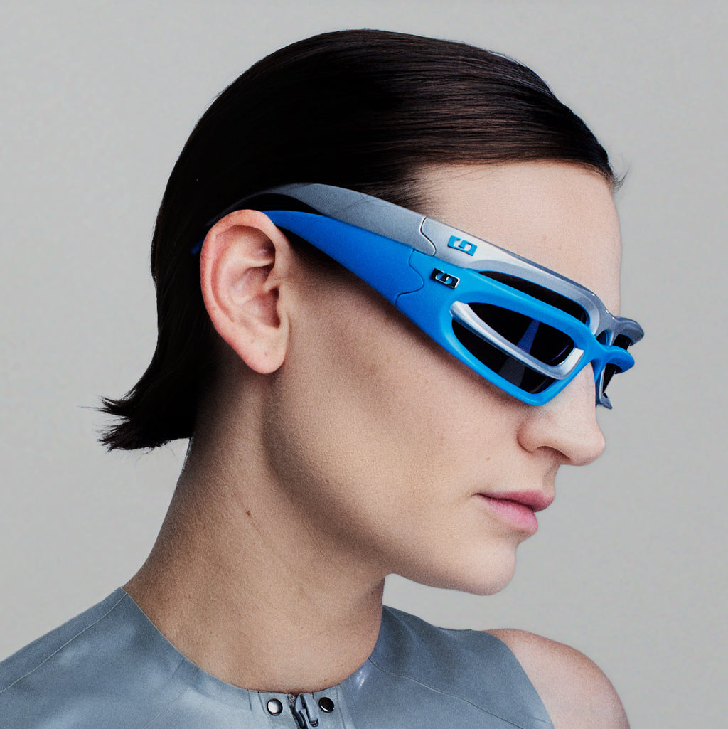 TWIN - Silver/Blue