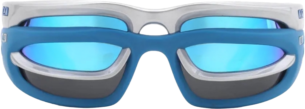 TWIN - Silver/Blue